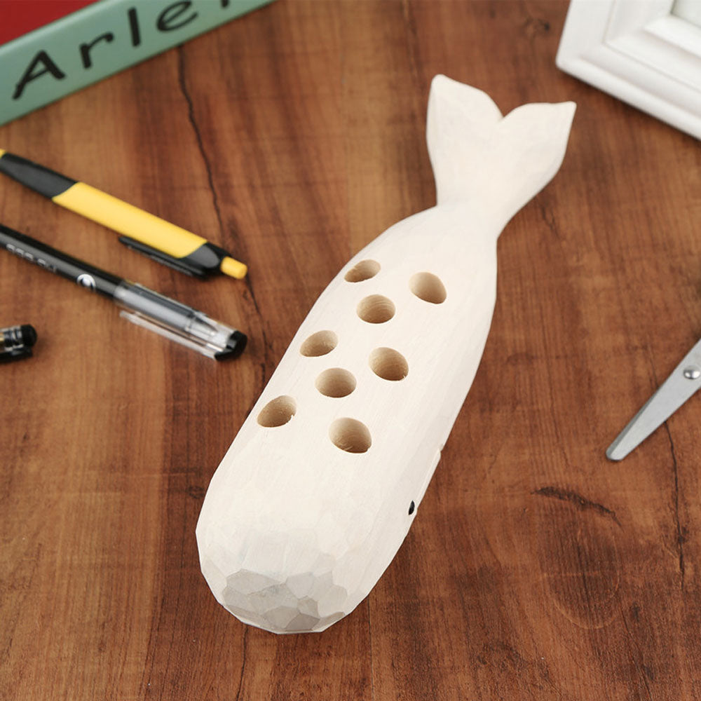 Frendorf | Holz Walfisch Kreativer Stift Halter