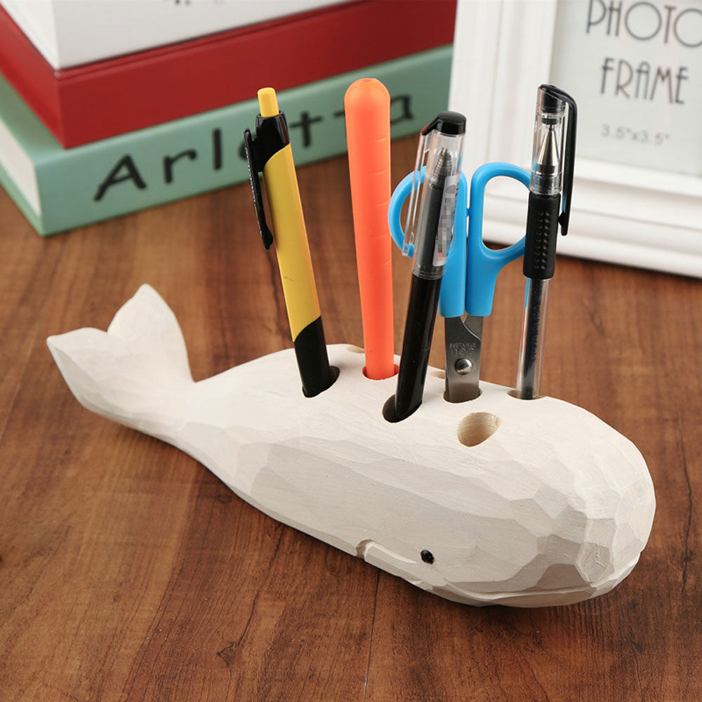 Frendorf | Holz Walfisch Kreativer Stift Halter