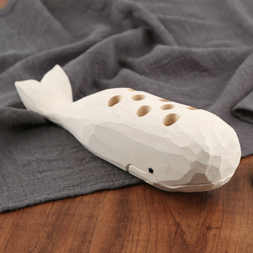 Frendorf | Holz Walfisch Kreativer Stift Halter
