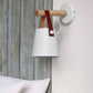Frendorf | WoodlyGlow Konische Wandleuchte aus Holz | Modernes Design | Umweltfreundlich | Deko für Zuhause