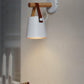 Frendorf | WoodlyGlow Konische Wandleuchte aus Holz | Modernes Design | Umweltfreundlich | Deko für Zuhause