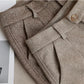 Frendorf | KNUSSECHIC | Wolle Damen Hose | Stilvoll und Bequem | Perfekt für Arbeit und Freizeit