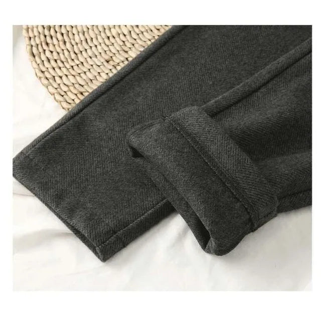Frendorf | KNUSSECHIC | Wolle Damen Hose | Stilvoll und Bequem | Perfekt für Arbeit und Freizeit