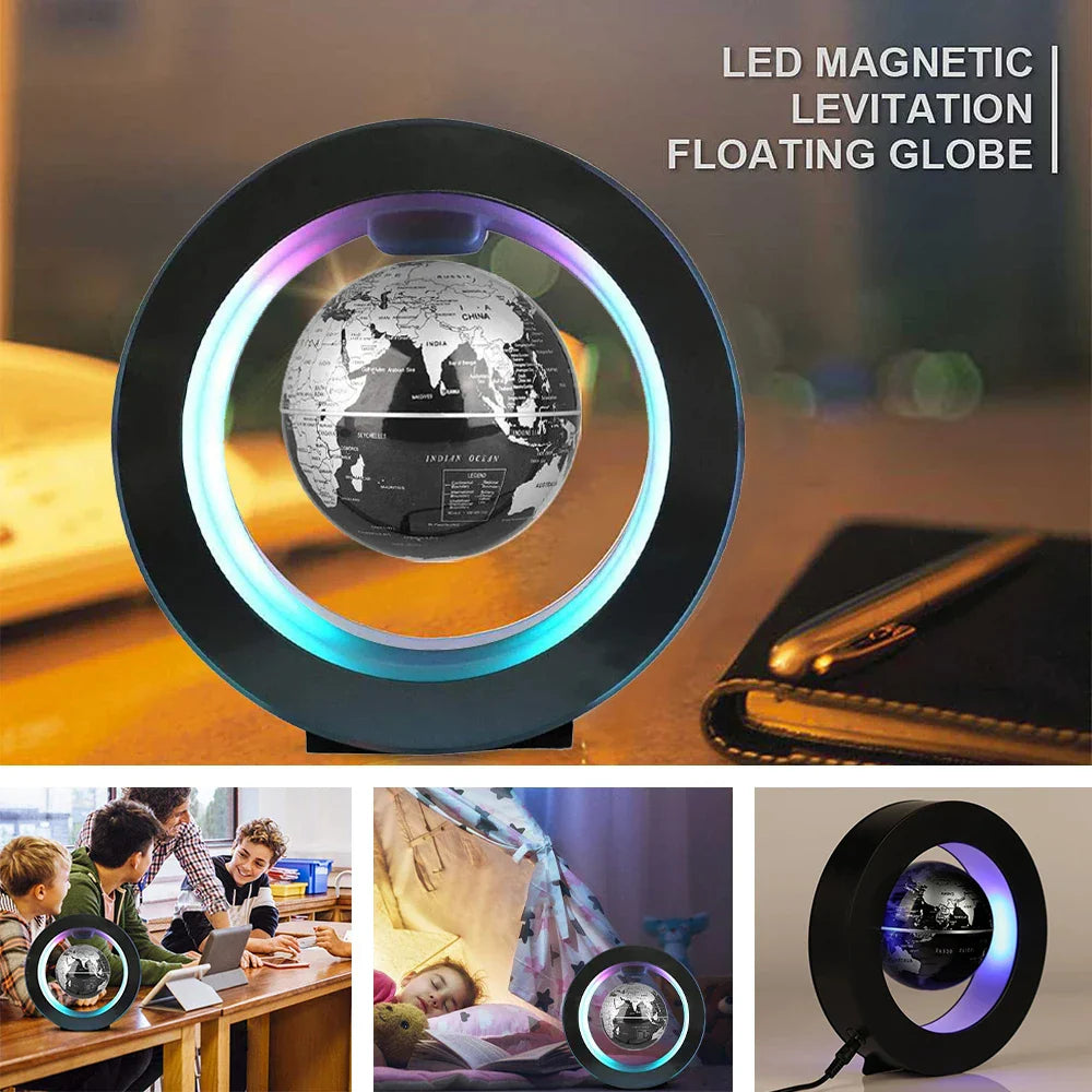 Schwebende Globe LED Magnetische Schwebeweltkarte Lampe - Perfektes Neuheit Geschenk