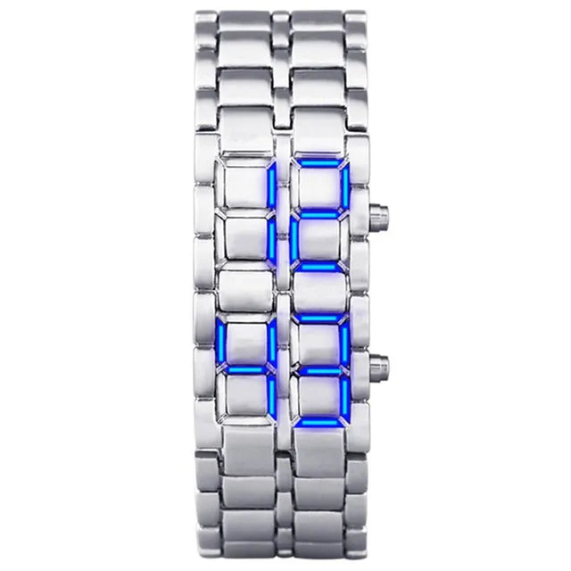 Frendorf | Digitale Lava-Armbanduhr für Männer