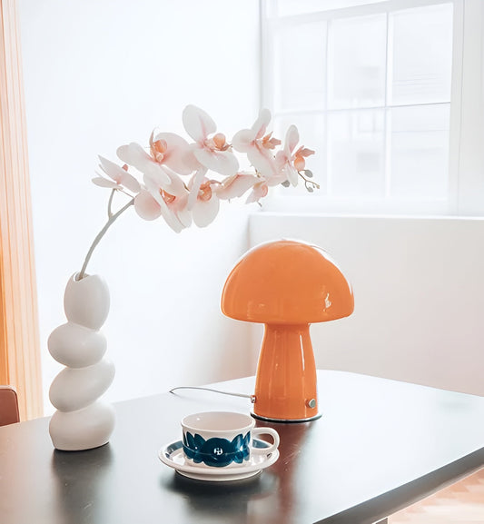 Elegante Skandinavische Pilzlampe | NordicGlow
