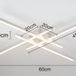 Frendorf | XLine Deckenleuchten - Criss Cross Deckenleuchten - LED Strip Lights