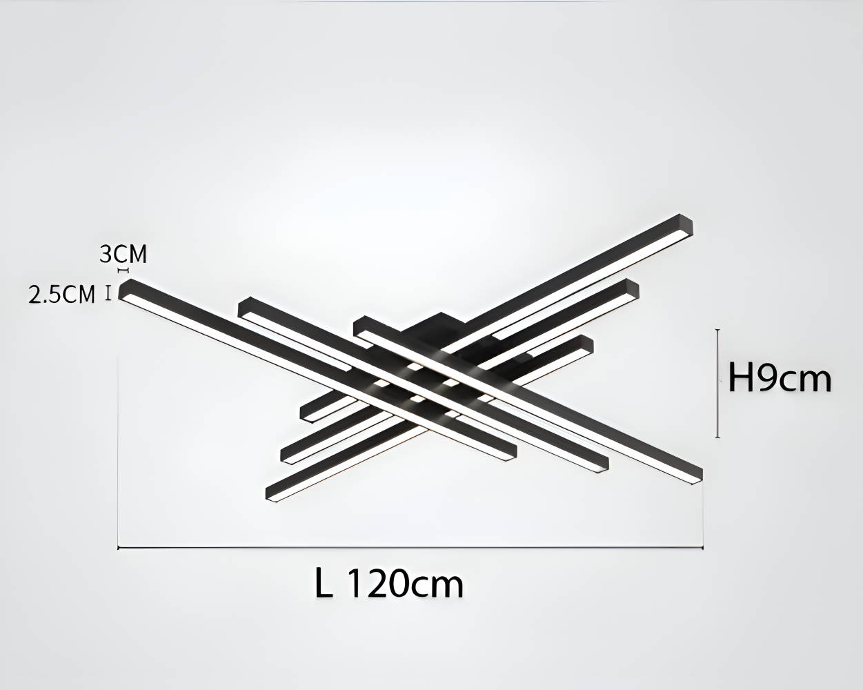 Frendorf | XLine Deckenleuchten - Criss Cross Deckenleuchten - LED Strip Lights