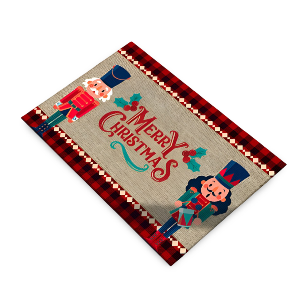Frendorf | XMerry Türmatte - Dekorative Rutschfeste Nussknacker Christmas Eingangsmatte