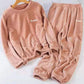 Frendorf | Winter-Pyjama-Set aus weichem Samt