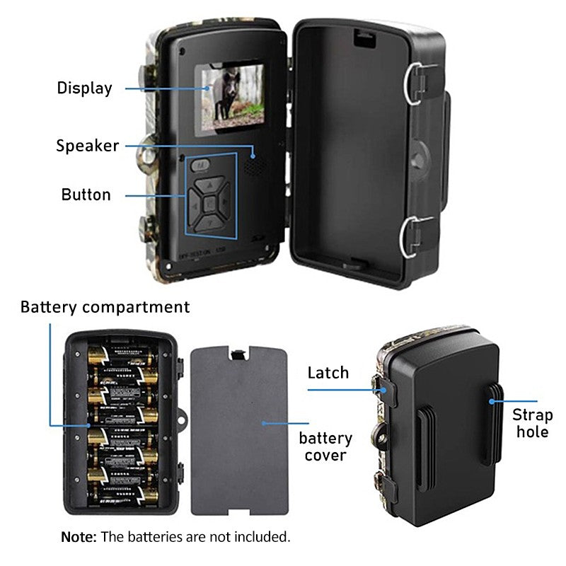 12MP 1080P Wildtier Trail & Spiel Kamera