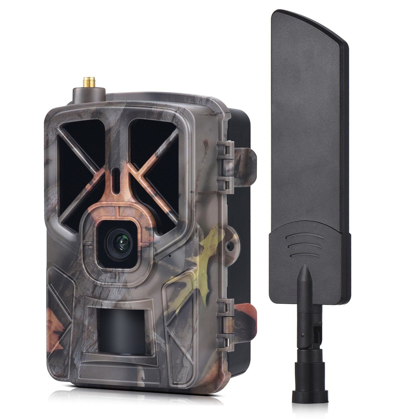 Frendorf | 30MP 4G LTE Drahtlose Jagdkamera, 2.4 Farbdisplay, Infrarot-Nachtsicht, Outdoor-Wildtier- & Landwirtschaftssicherheit