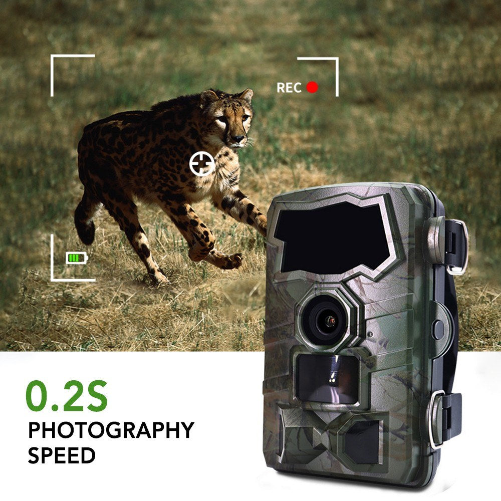 4K 32MP WiFi-Wildkamera mit Nachtsicht, IP66 wasserdicht, 105° Weitwinkel - Perfekt für die Überwachung von Wildtieren im Freien & Jagd