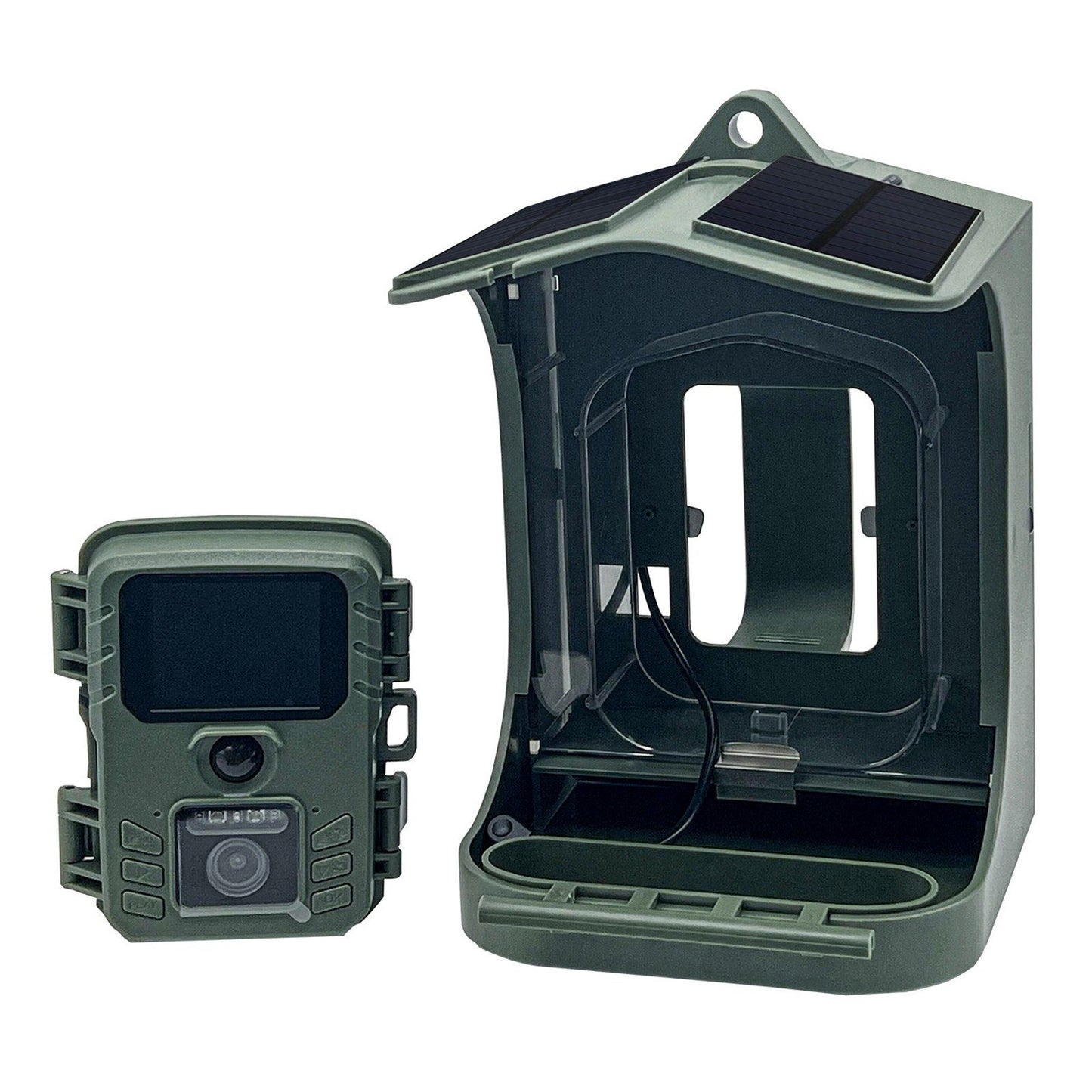 1080P Solar WLAN Smart Vogelfutterkamera - Kabellos & Wasserdicht Vogelbeobachtung