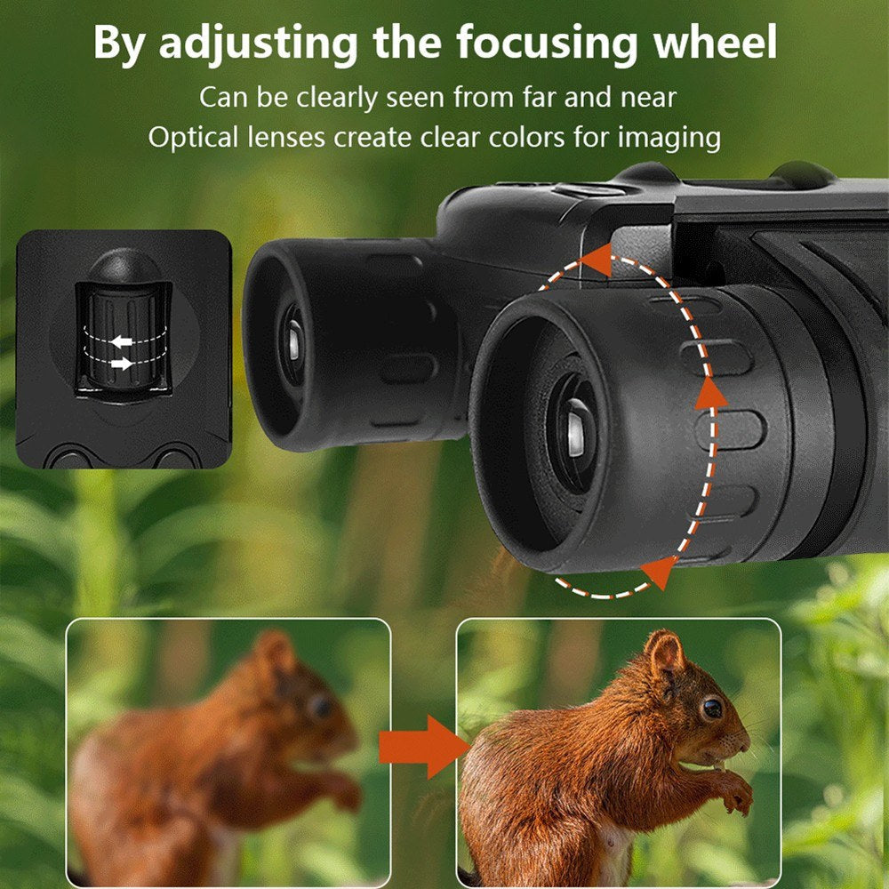 Frendorf | 2,5K Video Digitalkamera Ferngläser mit 8-fachem Zoom, 40MP Foto & 2,0 LCD für Vogelbeobachtung, Jagd, Camping, Outdoor-Aktivitäten, Sicherheit, Suche & Rettung