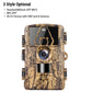 8K Trail Cam 60MP Fotos | Nachtsicht Bewegungsmelder | Wasserfeste Wildkamera für Jagd & Haussicherheit | 4G EU-Version mit SIM & Antenne
