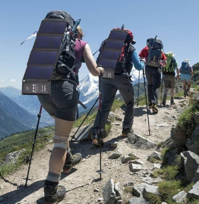 Frendorf | 14W Ausgabegeräte Tragbare Solarpanels für Smartphones, Laptops, Handy-Ladegeräte