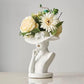 Frendorf | FemiVase Damenhut Design Vase | Kunstvolle Dekoration | Elegantes Wohnaccessoire | Handgefertigt