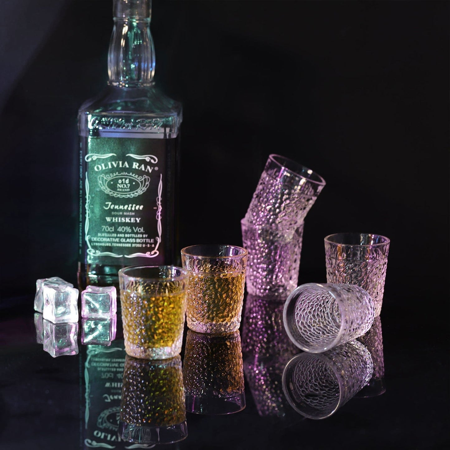 Gravierte Tequila Shot Gläser Set
