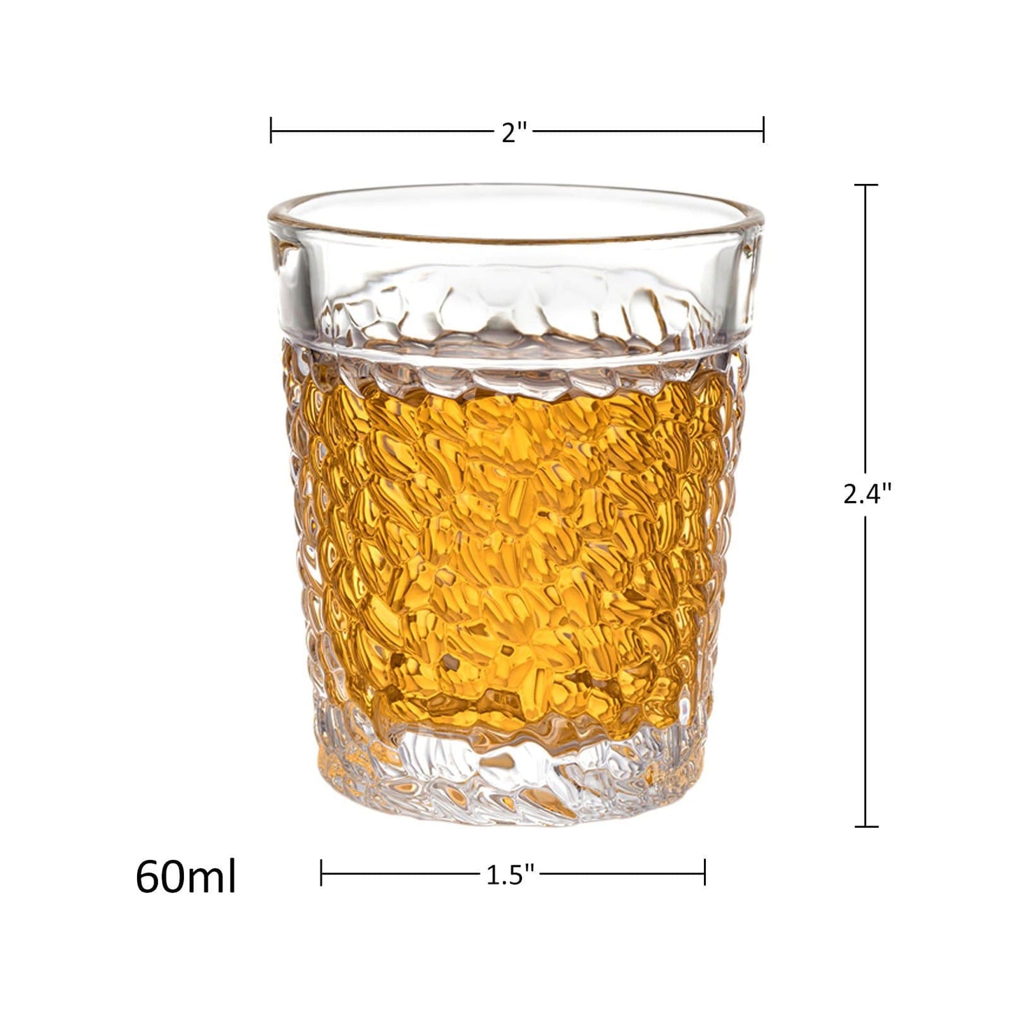 Gravierte Tequila Shot Gläser Set