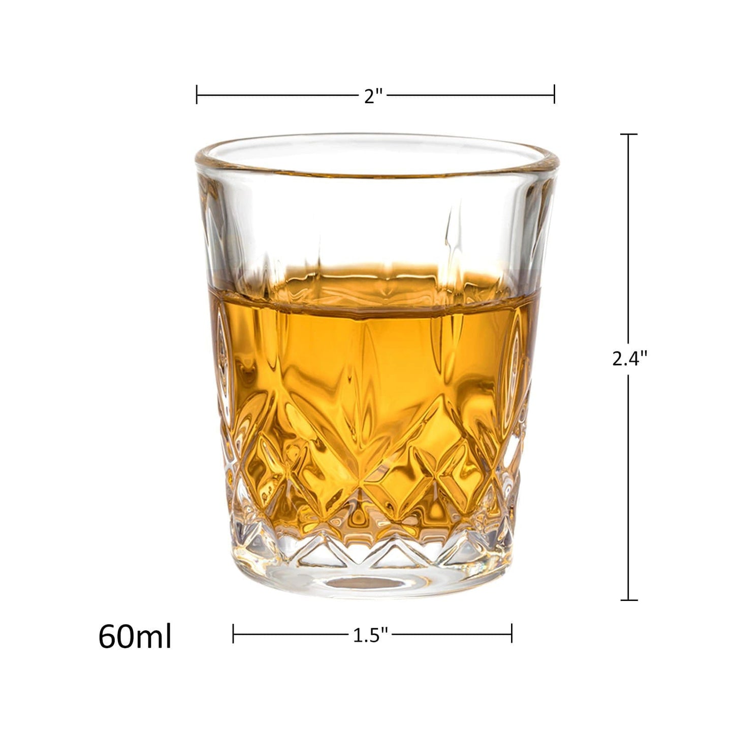 Gravierte Tequila Shot Gläser Set