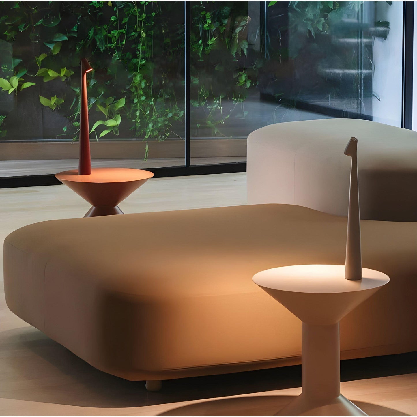 Frendorf - Nordische Minimalistische LED Kabellos Tischlampe