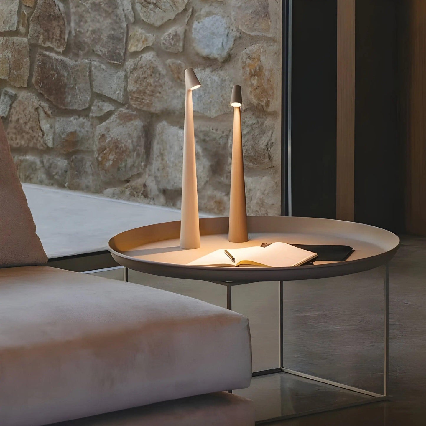 Dorsø - L'ummiere D'apol Tischlampe