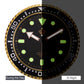 Stille Leuchtende Wanduhr