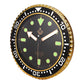 Stille Leuchtende Wanduhr