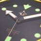 Stille Leuchtende Wanduhr