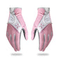 Frendorf | PGM Ein Paar Golf Rutschfeste PU Lederhandschuhe für Frauen (Farbe:Pink Größe:21)