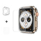 Frendorf | ENKAY Hat-Prince 2 in 1 TPU Halbschalen-Schutzgehäuse + 3D Vollbild PET Gebogenes Wärme-Biegen HD Bildschirm-Schutzfolie für Apple Watch Series 4 40mm