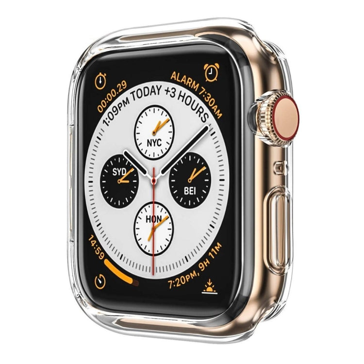 Frendorf | ENKAY Hat-Prince 2 in 1 TPU Halbschalen-Schutzgehäuse + 3D Vollbild PET Gebogenes Wärme-Biegen HD Bildschirm-Schutzfolie für Apple Watch Series 4 40mm