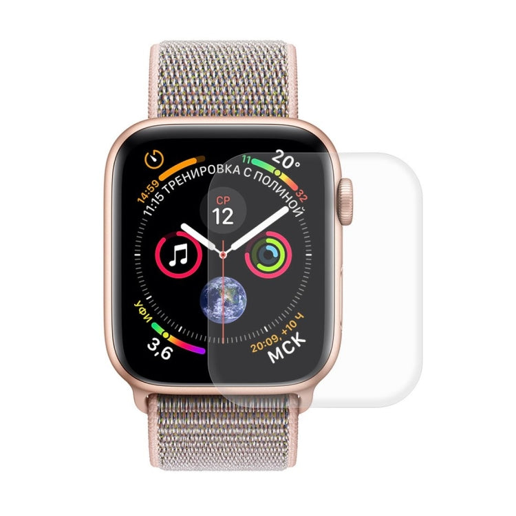 Frendorf | ENKAY Hat-Prince 2 in 1 TPU Halbschalen-Schutzgehäuse + 3D Vollbild PET Gebogenes Wärme-Biegen HD Bildschirm-Schutzfolie für Apple Watch Series 4 40mm