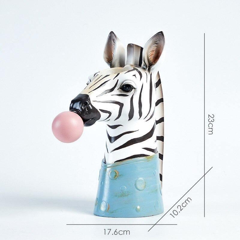 Frendorf | BubbleBeast Tierische Deko-Vase | Kreative Blumenvase mit Charakter