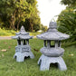 ZenGlow - Solar Gartenlampe Pagode Statue für draußen