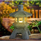 ZenGlow - Solar Gartenlampe Pagode Statue für draußen