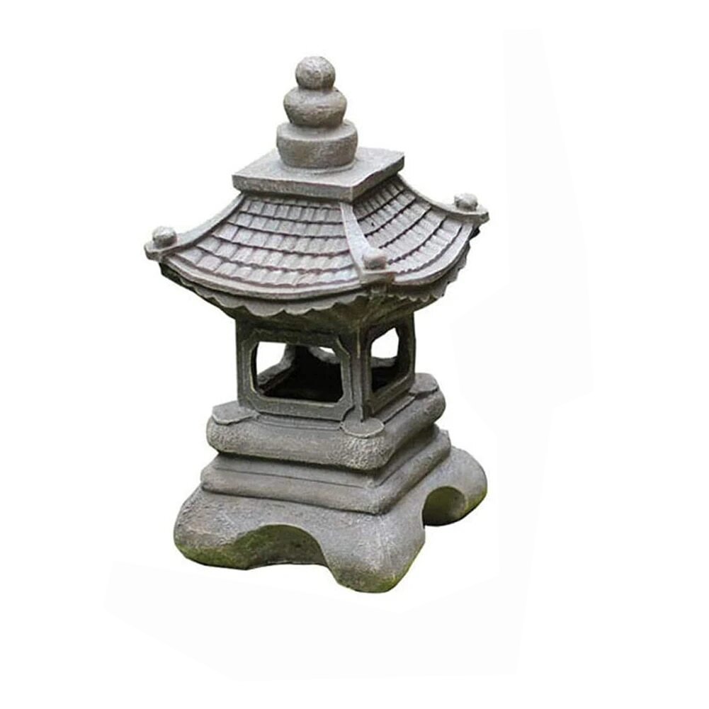 ZenGlow - Solar Gartenlampe Pagode Statue für draußen