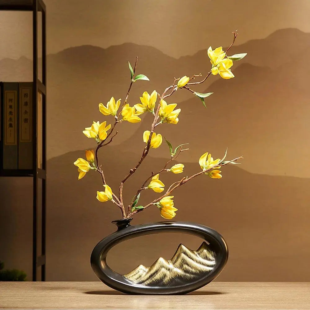 Frendorf | SereniGlow - Elegante Vase für eine ruhige Wohnraumgestaltung