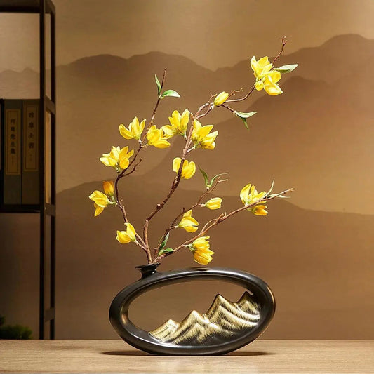 Frendorf | SereniGlow - Elegante Vase für eine ruhige Wohnraumgestaltung