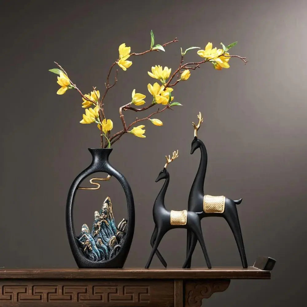 Frendorf | SereniGlow - Elegante Vase für eine ruhige Wohnraumgestaltung