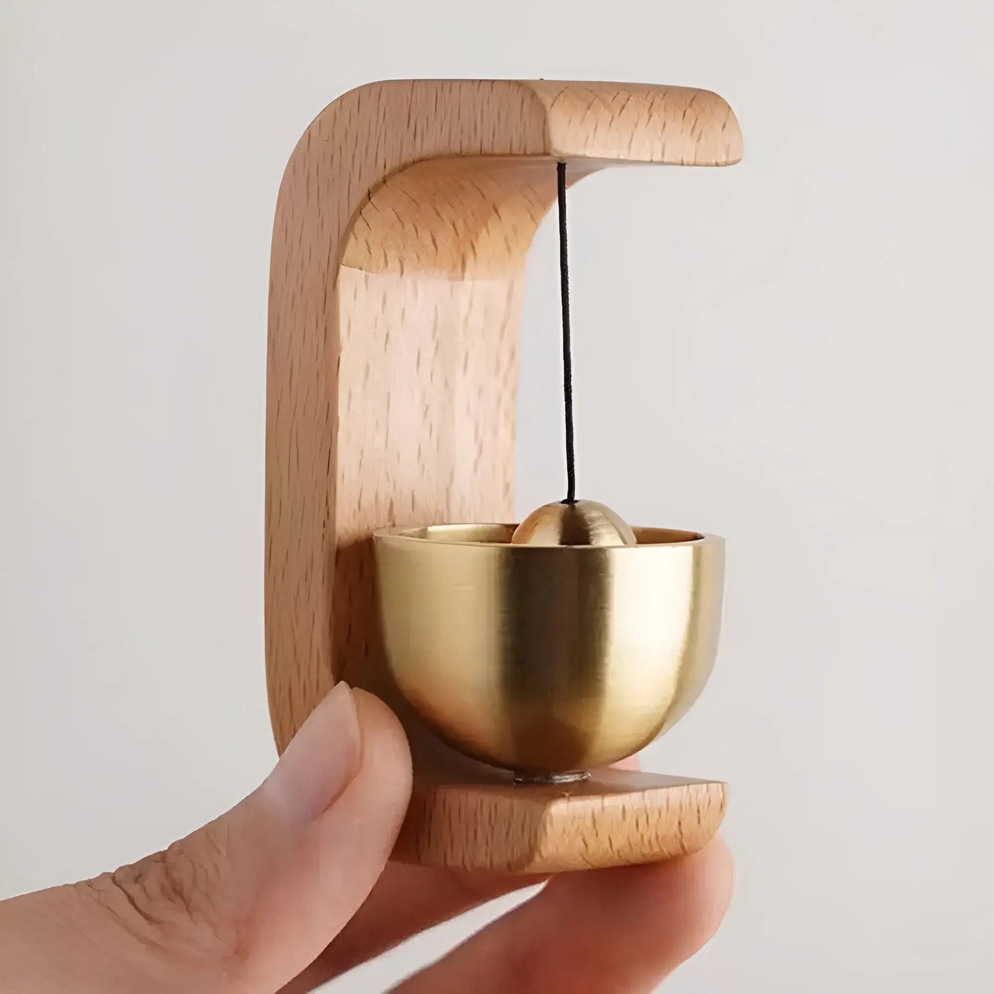 Türglocken - Melodisch - Dekorativ Holz - Japanischer Stil - Klangschalen-Glocke