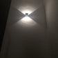 Lichtkubus Wandstrahler