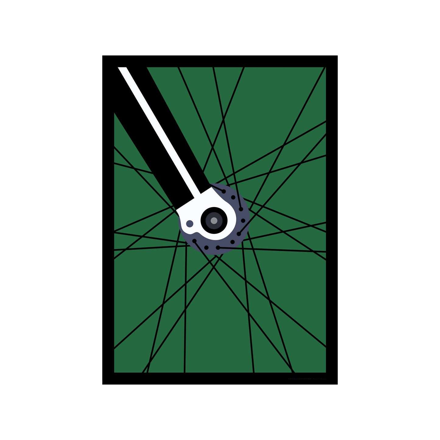 Zoom Spokes - Green