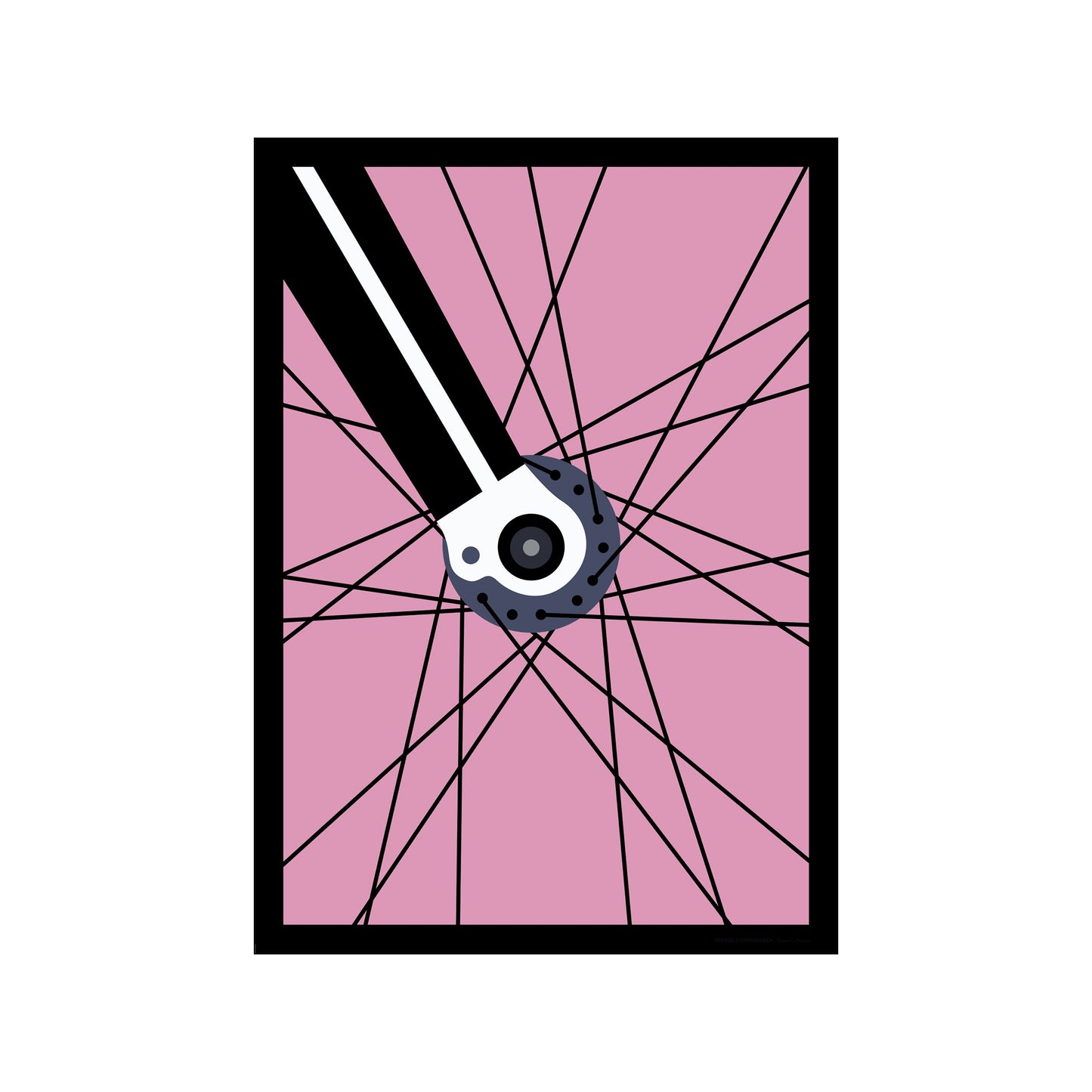 Zoom Spokes - Pink
