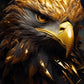 Frendorf | Ein Goldener Adler Wandkunst