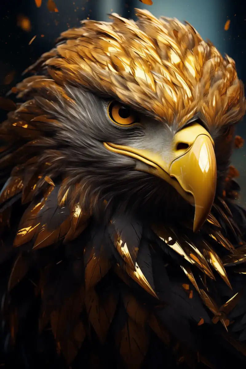 Frendorf | Ein Goldener Adler Wandkunst