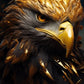Frendorf | Ein Goldener Adler Wandkunst