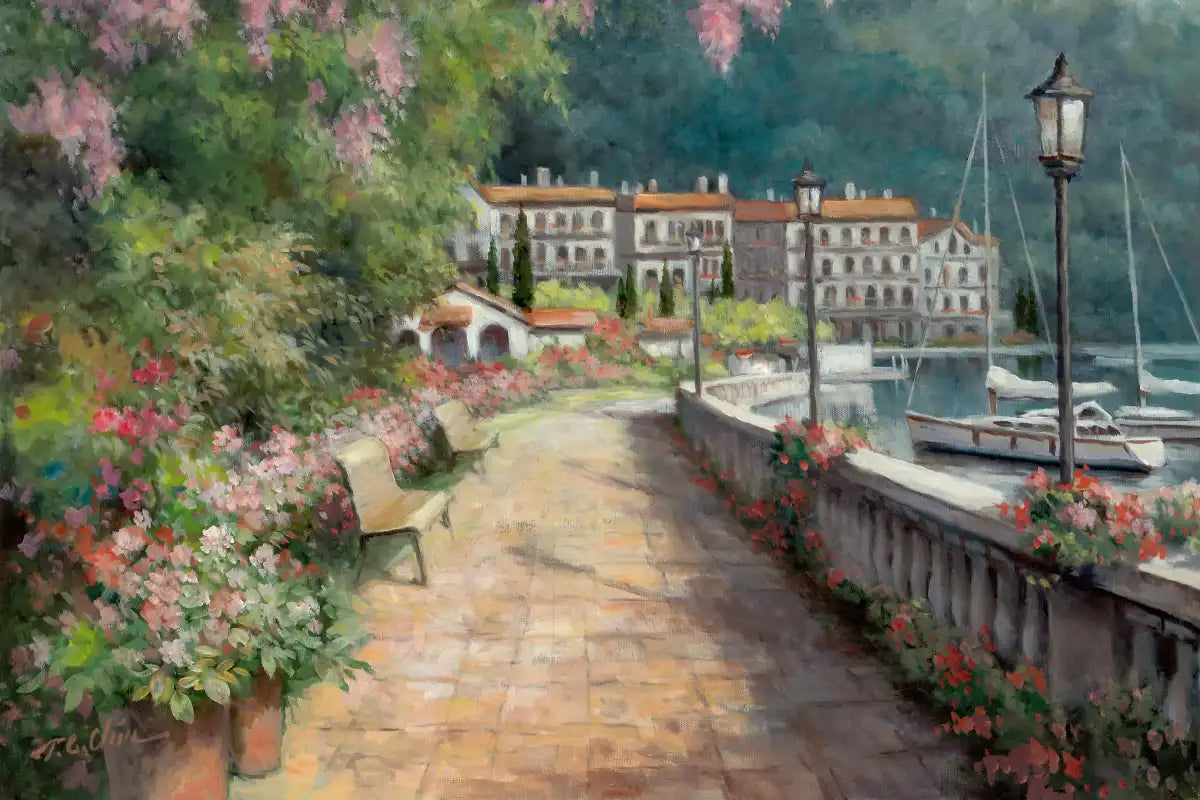 Frendorf | Ein Morgen-Spaziergang Wandkunst