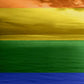 Frendorf | Ein Regenbogen Sonnenuntergang Wandkunst